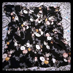 Torrid button front top